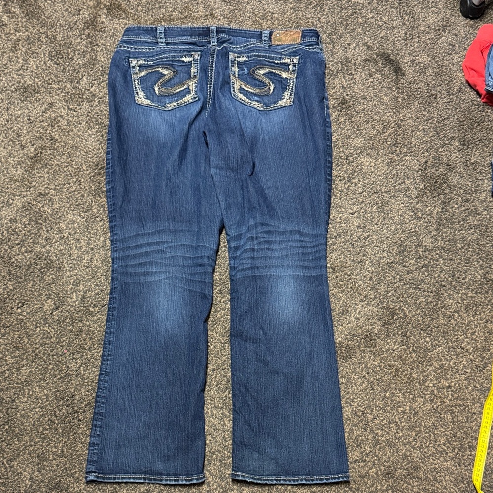 Silver Jeans Suki 18x33 18W 18 36 Women’s Boot Cut Jeans